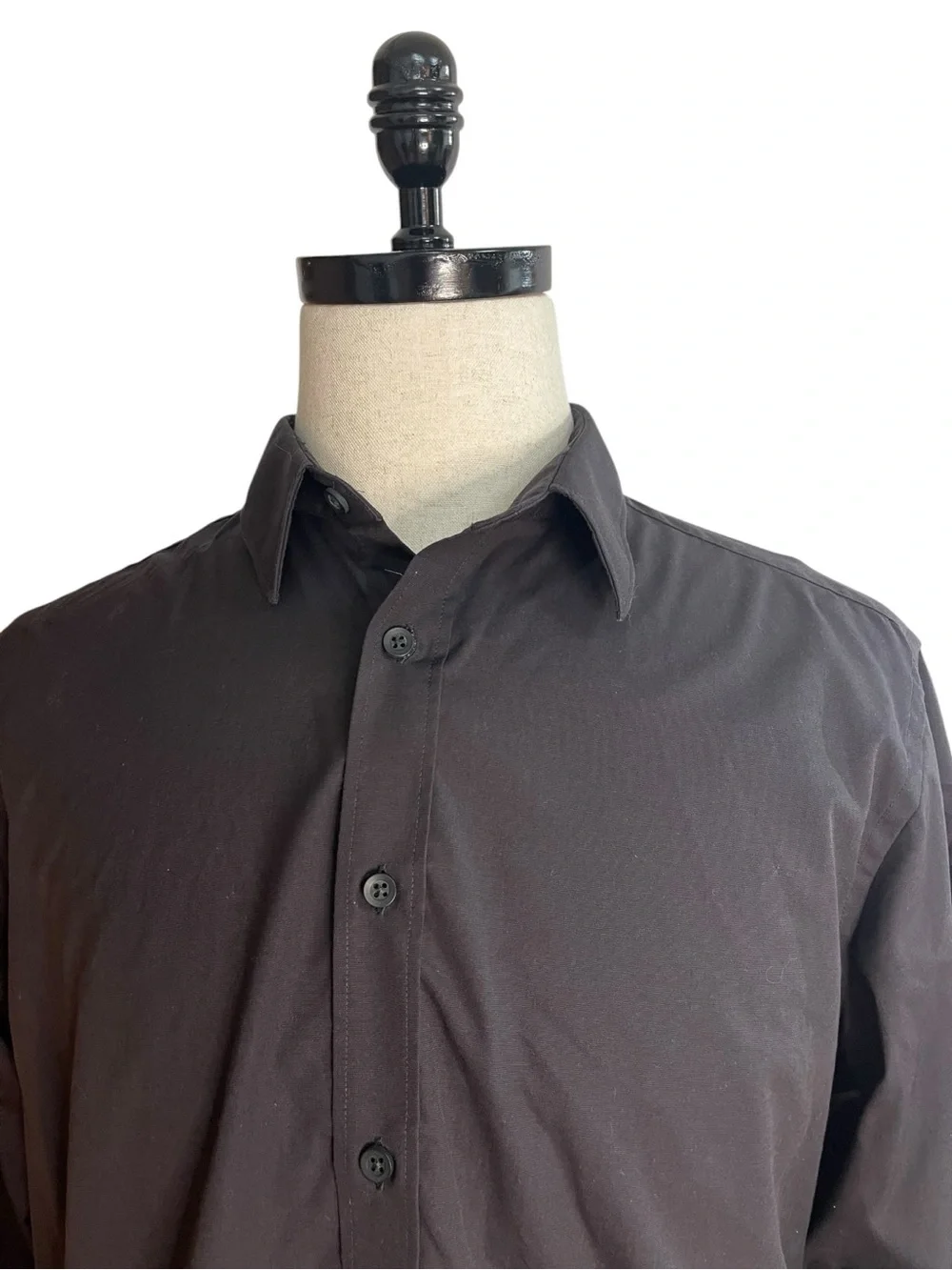 UNTUCKit Black Stone Wrinkle Free Button Down Shirt Black
